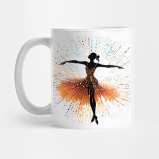 Ballet Aboriginal Dot Art Mug